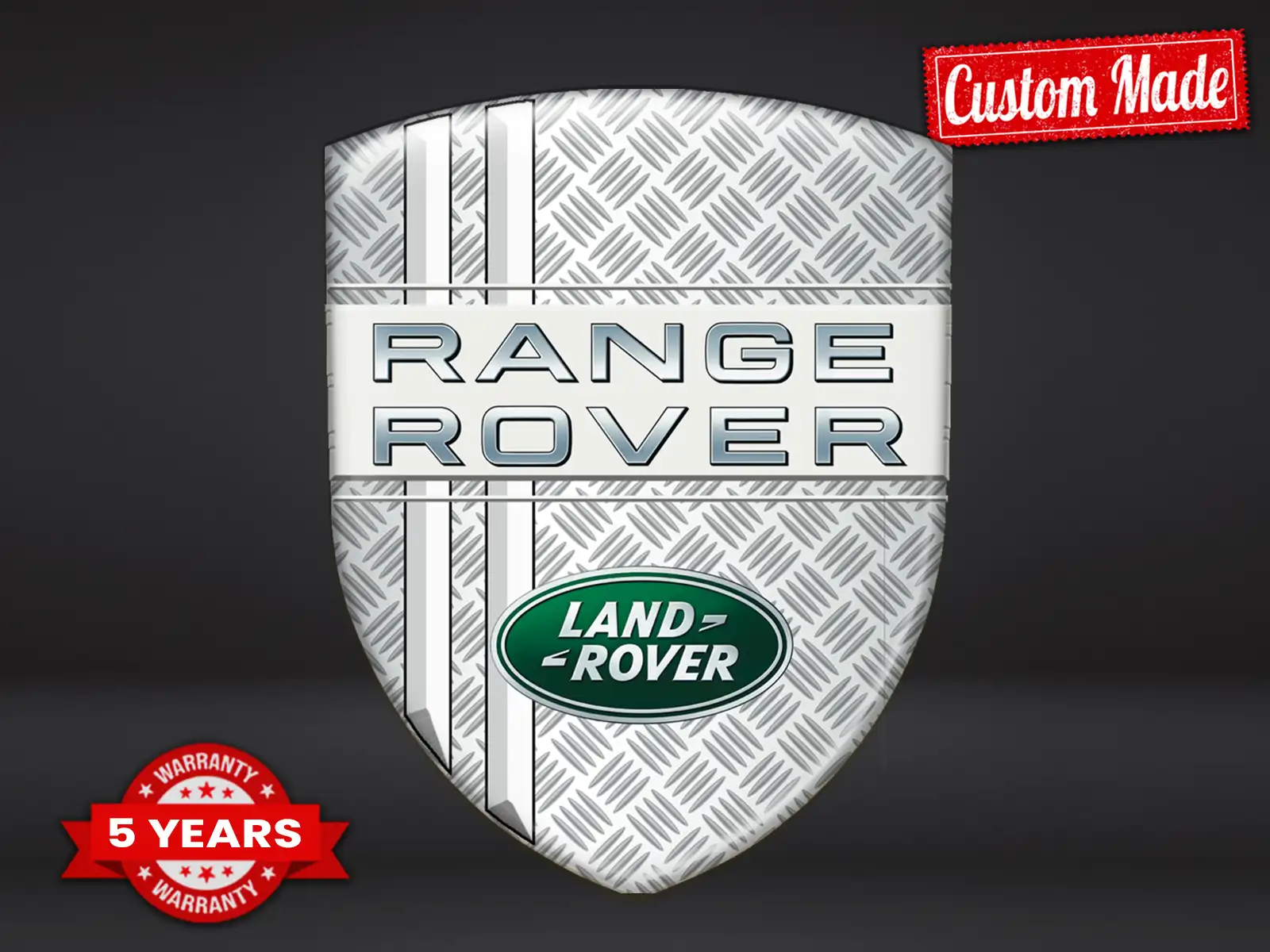 Land Rover Emblèmes Silicone Auto Résistants Max Sport Chic Pro